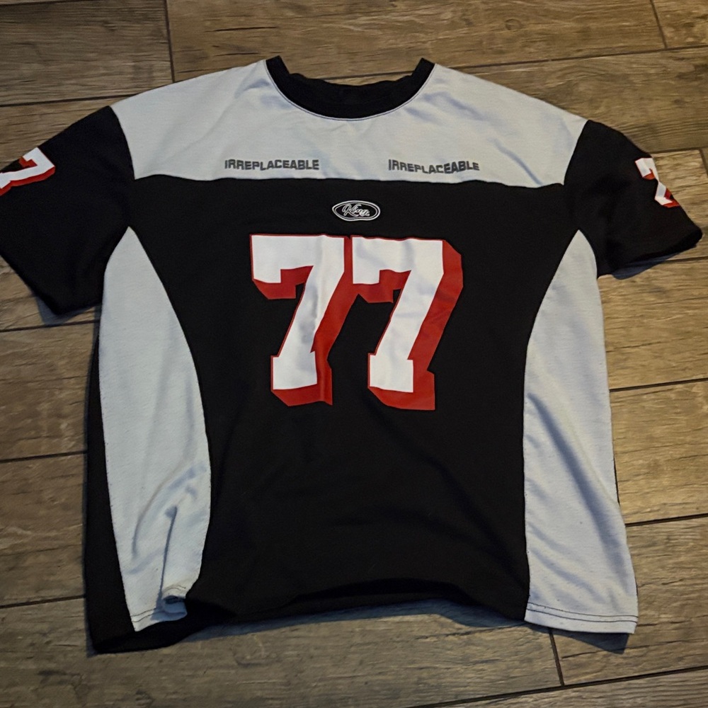 Replace Black and Gray Men's Jersey